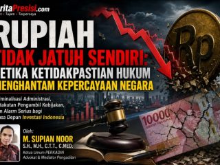 “RUPIAH TIDAK JATUH SENDIRI: KETIKA HUKUM MENJADI SUMBER KETAKUTAN NASIONAL”