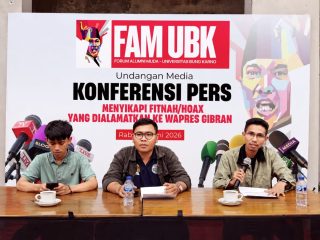 Forum Alumni Muda (FAM) Universitas Bung Karno : Menyikapi Fitnah/Hoax Yang Dialamatkan ke Wapres Gibran
