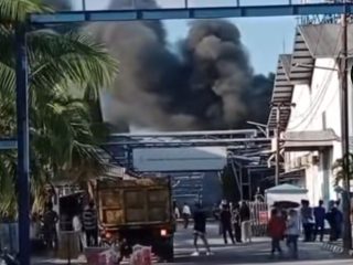 Api Cepat Dipadamkan, Kapolsek Kateman Puji PT Pulau Sambu di Guntung