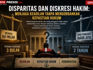 DISPARITAS DAN DISKRESI HAKIM: MENJAGA KEADILAN TANPA MENGORBANKAN KEPASTIAN HUKUM