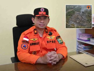 Karhutla Kembali Terjadi di Paloh, BPBD Sambas Gerak Cepat Kerahkan Helikopter Water Bombing