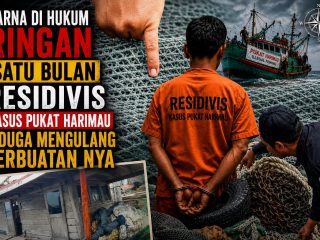 HANYA DI HUKUM RINGAN SATU BULAN RESIDIVIS KASUS PUKAT HARIMAU DIDUGA " BERMAIN LAGI"