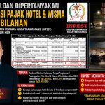GAWAT TEMUAN  LEMBAGA INPEST INHIL DI AUDIT BPK PEMBAYARAN RETREBUSI PENGINAPAN TERCAPAI Rp 1.365.000  SAJA DARI SELURUH HOTEL DI INHIL