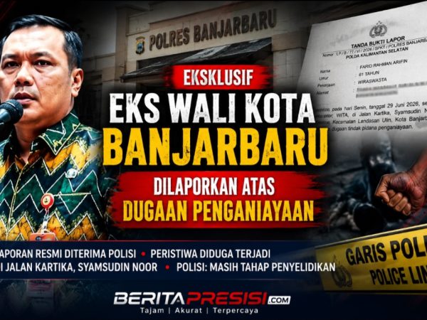 Eks Wali Kota Banjarbaru Dilaporkan atas Dugaan Penganiayaan, Polisi Mulai Selidiki Laporan Korban