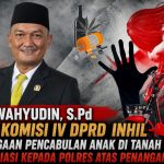 Ketua Komisi IV DPRD Inhil Dukung Pengusutan Kasus Dugaan Pencabulan Anak di Tanah Merah, Apresiasi Gerak Cepat Polres Inhil