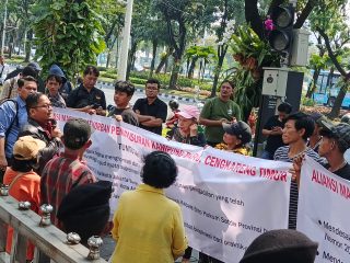 Aliansi Masyarakat Korban Penggusuran Kampung Baru Cengkareng, Jakarta Barat Pertanyakan Mengapa Pemprov DKI Masih Menahan Ganti Rug