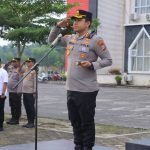 Kapolres Kepulauan Meranti AKBP Gede Adi Pimpin Apel Perdana,  Bersama Seluruh personel