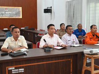Bupati Humbahas Ikuti Rakor Pembahasan Huntap Bersama Mendagri dan Menteri PKP