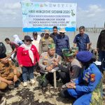Kapolres Kepulauan Meranti Pimpin kegiatan penanaman bibit Mangrove, Dalam Rangka Memperingati Hari Mangrove  Sedunia 2026