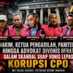Hakim, Mantan Ketua Pengadilan, Panitera Hingga Advokat Tumbang Dalam Skandal Suap Vonis Lepas Korupsi CPO, MA Tolak Kasasi, Putusan Resmi Inkrah