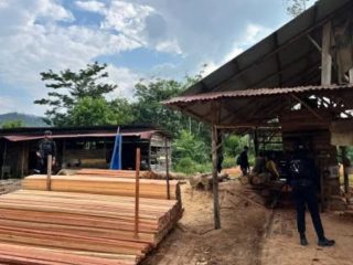 Yayasan Sahabat Alam Rimba (SALAMBA) Apresiasi Implementasi Program Green Police Polda Riau, Bongkar Sawmil di Sungai Sarik Kampar Kiri