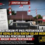 Kuasa Hukum PT PKIS Soroti Inisiatif Kepala Desa Kintap Gelar Mediasi Saat Perkara Pencurian Sawit Sudah Disidik Polisi