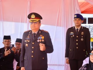 Polres Kepulauan Meranti Pimpin Upacara Peringati Hari Bhayangkara ke-80 dengan Khidmat dan Penuh Makna