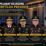 Presiden Prabowo Subianto Terbitkan Kepres Pengangkatan 5 Pejabat Utama di Kejagung