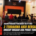 Tiga Terdakwa Pencurian TBS PT PKIS Akui Bersalah, Sidang Perdana Ungkap Dugaan Ada Pihak Lain di Balik Aksi