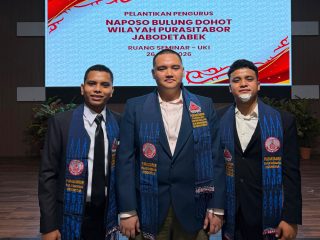Hillfrom Lamhot Timotius Sitanggang Terpilih  Ketua Umum terpilih Naposo Bulung Raja Sitanggang Se-Jabodetabek