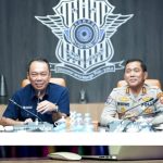 Kakorlantas Polri Irjen Pol Wibowo Menerima Audiensi Direktur Utama PT Jasa Marga (Persero) Tbk Rivan A. Purwantono