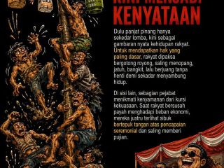 Poster "Panjat Pinang" Viral Jelang 17 Agustus, Jadi Cerminan Kritik Sosial Masyarakat Soal Beban Ekonomi