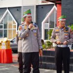Apel Bersama Komunitas Dipimpin Langsung, Kapolres Kepulauan Meranti dan Lepas Ekspedisi Merah Putih Presisi