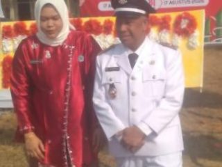 Kades Desa Palas Desa Palas, H. Samsari AS Pimpin Upacara HUT Ke, 81 - 17 Agustus 2026