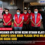 Lima Komisioner KPU Kotawaringin Timur Resmi Ditahan Kejati Kalteng, Dugaan Korupsi Dana Hibah Pilkada Rp40 Miliar Mengarah ke Skandal Tata Kelola Anggaran Pemilu