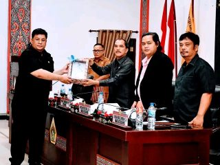 Bupati Samosir Sampaikan Nota Pengantar P-KUA dan P-PPAS 2026, Pendapatan Daerah Bertambah Rp. 71 Miliar Lebih