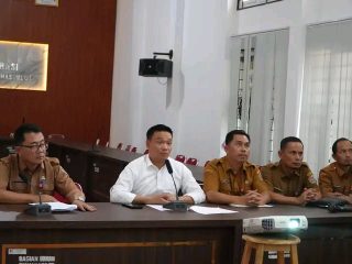 Bupati Humbahas tegaskan Komitmen Pemerataan Akses Telekomunikasi di Humbahas dalam zoom meeting Pengentasan Blankspot bersama PT. Telkomsel