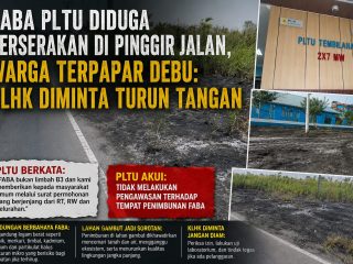 FABA PLTU Diduga Berserakan di Pinggir Jalan, Warga Terpapar Debu: KLHK Diminta Turun Tangan