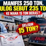 Dugaan Selisih 15 Ton Beras Bulog Inhil Mencuat, Manifes Kapal 250 Ton Disebut Hanya 235 Ton Masuk Gudang