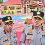 Brigjen Pol. Hengki Haryadi Disambut Apel Kehormatan di Papua Barat Daya