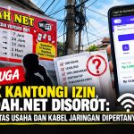 Indah Net Diduga Tidak Kantongi Izin, Tarif Langganan dan Pemasangan Kabel di Rumah Warga Dipertanyakan