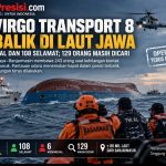 KM Virgo Transport 8 Terbalik di Laut Jawa, 6 Meninggal dan 108 Selamat; 129 Orang Masih Dicari