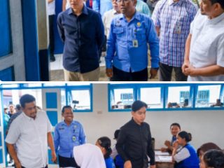 Gubernur Bobby Dampingi Wapres Gibran Tinjau Progres Rehabilitasi dan Rekonstruksi SMAN 1 Barus