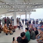 Bupati Muaro Jambi Ancam Cabut Izin PT SATU, Warga Beri Batas Waktu Sebelum Aksi Susulan