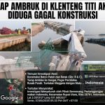 Turap Klenteng Desa  Titi  Akar Ambruk di Duga Gagal  Konstruksi  "INPEST Minta APH  Usut Tuntas".