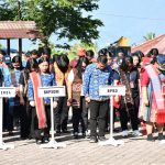 Lestarikan Warisan Budaya, Jajaran ASN Pemkab Samosir Kompak Kenakan Batik Motif Ulos