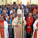Bupati dan Ketua TP PKK Humbahas Hadiri Peresmian Gereja Katolik Stasi Santo Yohanes Pembaptis Bonan Dolok
