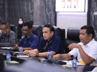 Ketua DPRD Kepulauan Meranti Gelar Rapat Dengan Agenda Bahas Pembangunan Jembatan Suak Nipah Bersama OPD dan Perusahaan