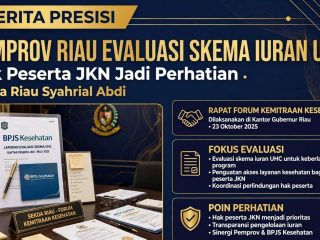 Pemprov Riau Evaluasi Skema Iuran UHC, Hak Peserta JKN Jadi Perhatian