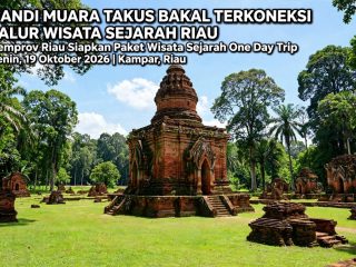 Sekda Riau Dorong Candi Muara Takus Jadi Jalur Wisata Sejarah Terpadu