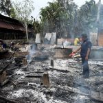 Satu Rumah Milik Warga Teluk Belitung Terbakar Hangus, Kerugian Ditaksirkan Rp100 Juta