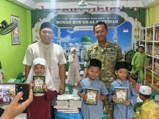 Dandim 0321/Rohil Dukung Kegiatan Jum’at Berkah, Wujud Kepedulian TNI terhadap Generasi Muda