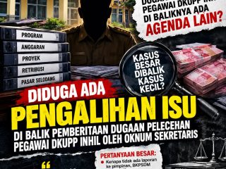 Diduga Ada Pengalihan Isu di Balik Pemberitaan Dugaan Pelecehan Pegawai DKUPP Inhil oleh Oknum Sekretaris