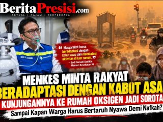 Menkes Minta Rakyat Beradaptasi dengan Kabut Asap, Kunjungan ke Rumah Oksigen Jadi Sorotan: Sampai Kapan Warga Harus Bertaruh Nyawa Demi Nafkah?