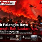 Langit Palangka Raya Memerah Bak Lautan Api, Karhutla Kian Mengkhawatirkan: Rakyat Terancam Asap, Negara Dituntut Bertindak!