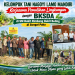 Kelompok Tani Nagoyi Lamo Mandiri Gandeng BKSDA Riau, Siap Tanam Pohon di 100 Hektare Kawasan Suaka Margasatwa Bukit Rimbang Bukit Baling